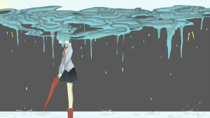 雨の降る日