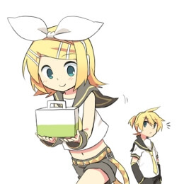 鏡音誕生日ということで